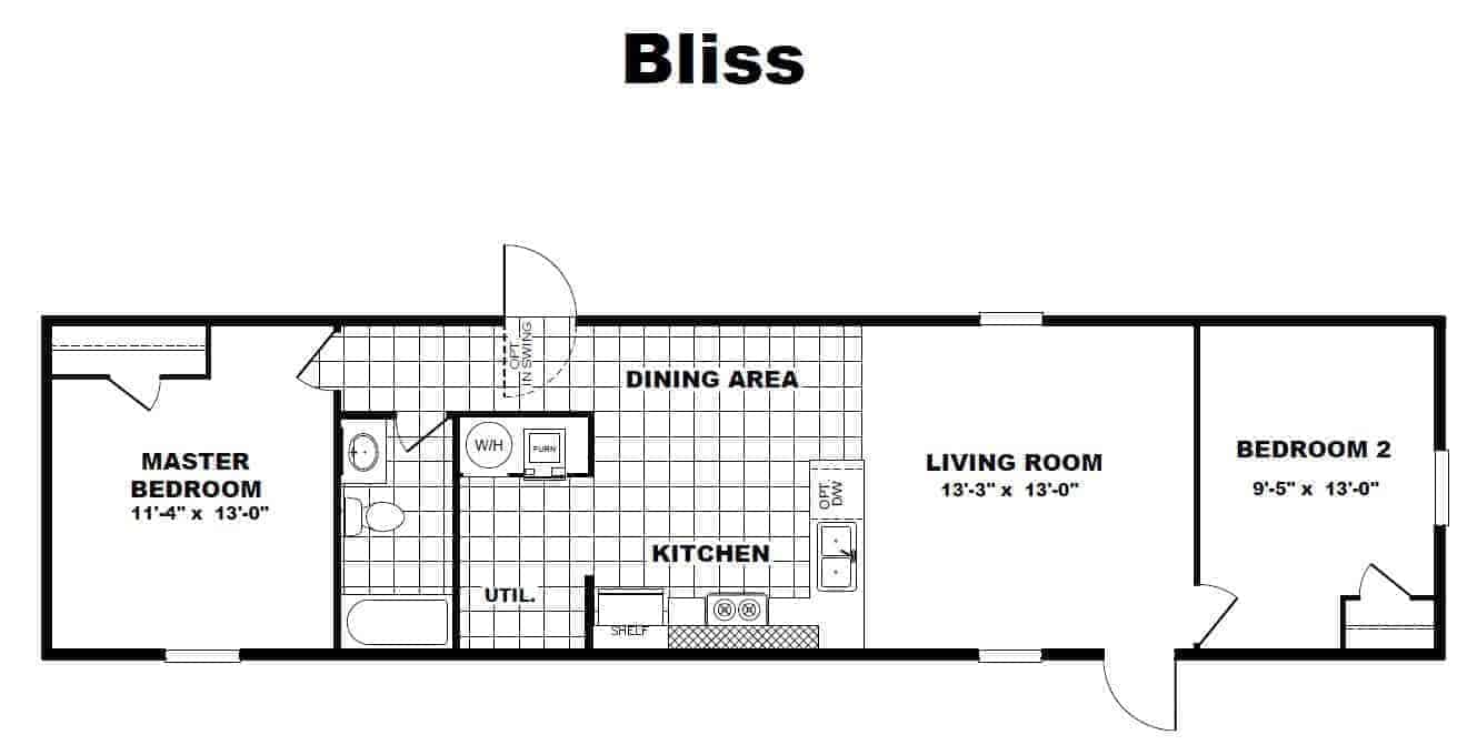 TRU Homes - Bliss Floorplan