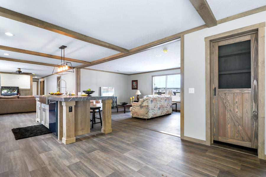 Clayton Athens mobile home model Nellie kitchen view 19