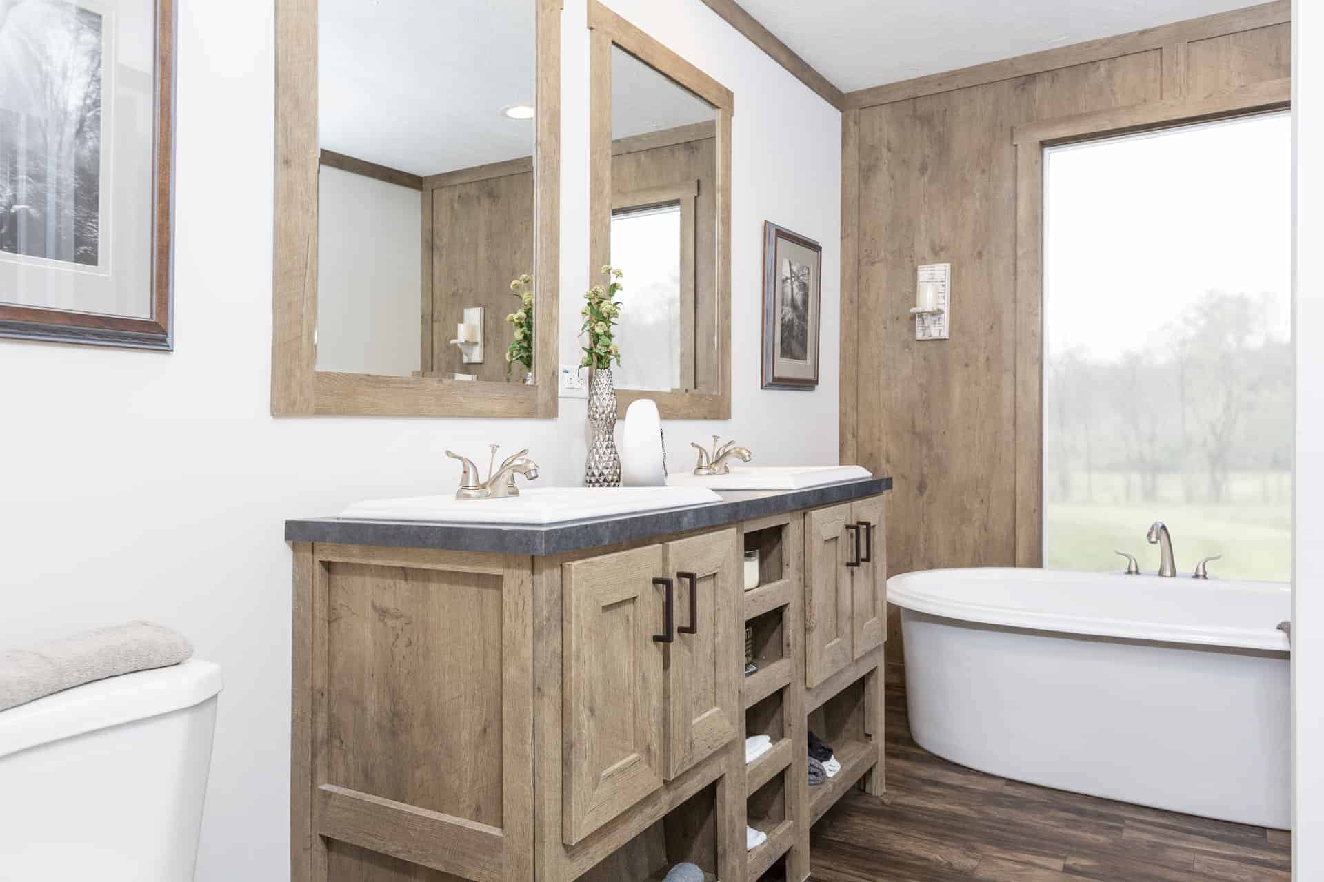 Clayton Annie mobile home master bathroom