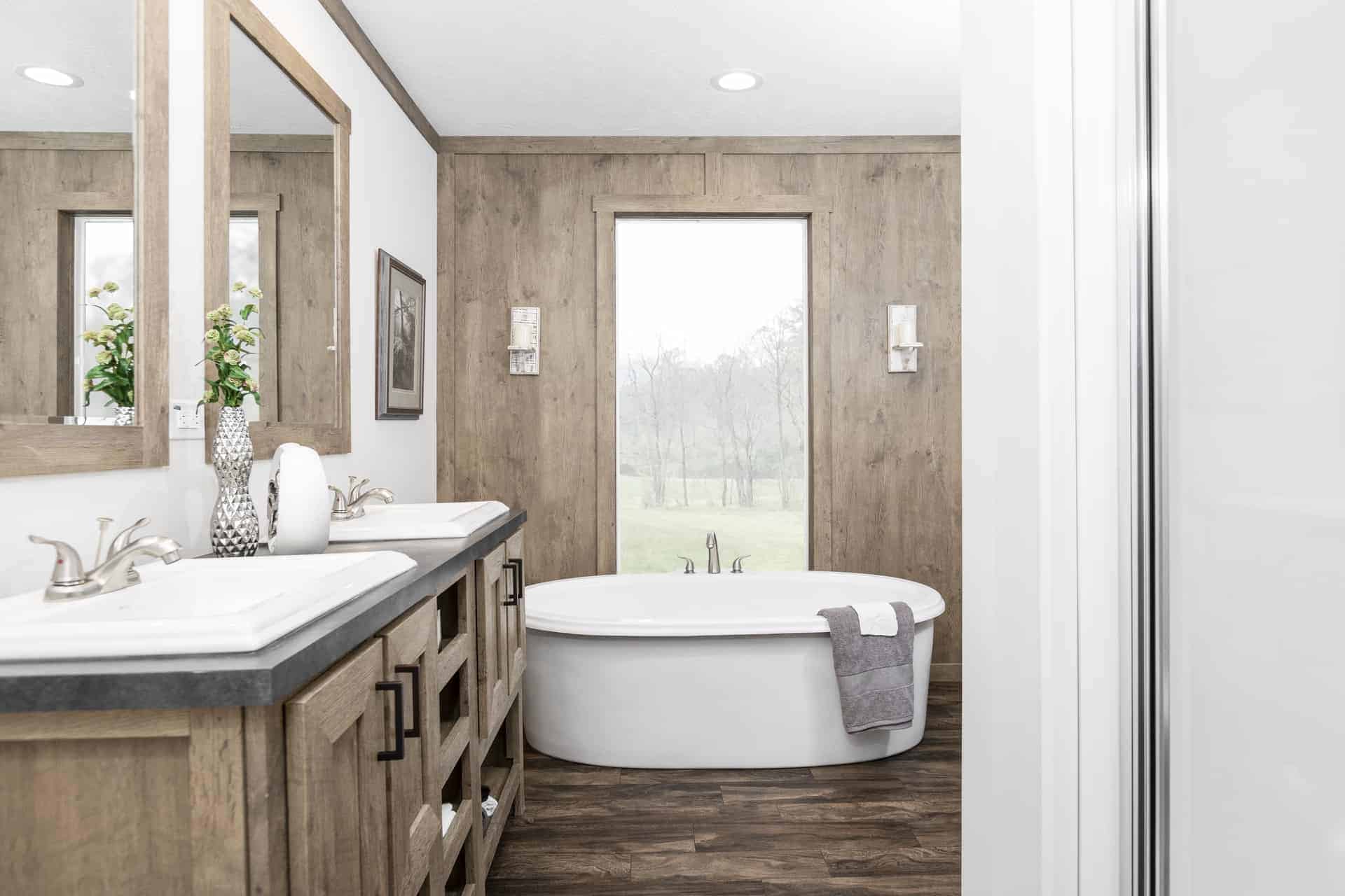 Clayton Annie mobile home master bathroom