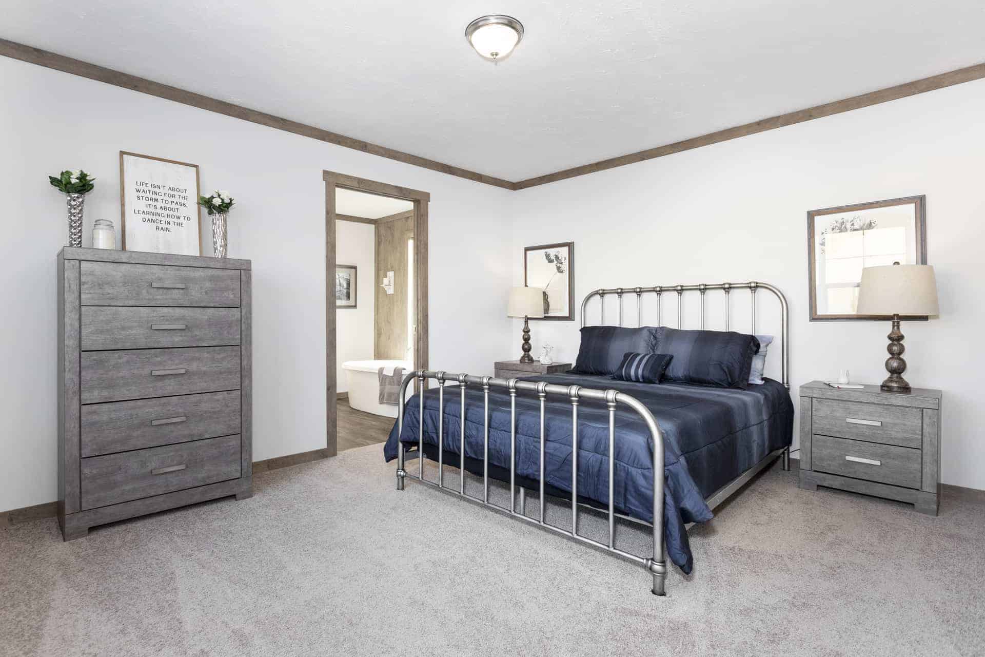 Clayton Annie mobile home master bedroom