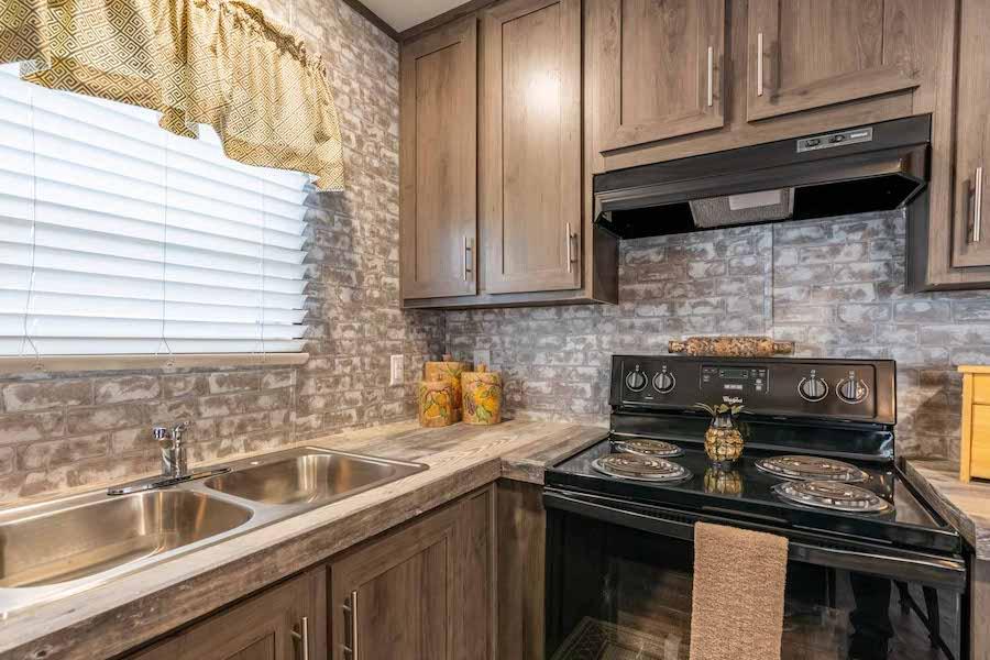 Fleetwood Weston 16401X kitchen stove and sink