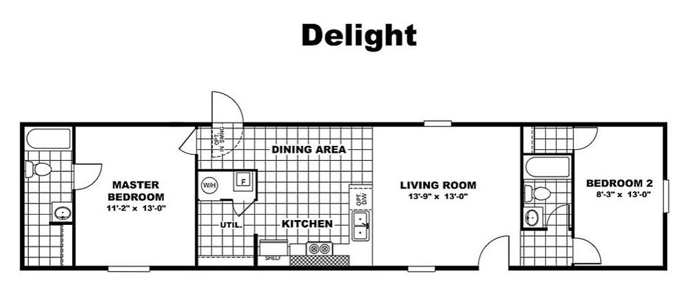 TRU Homes - Delight Floorplan