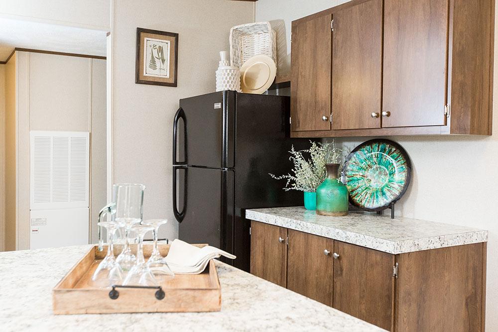 Tru Homes Pride mobile home kitchen