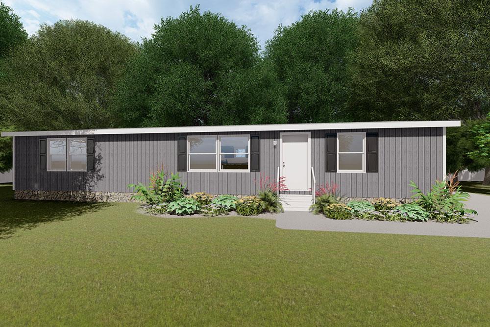 Tru Homes Thrill model mobile home rendering