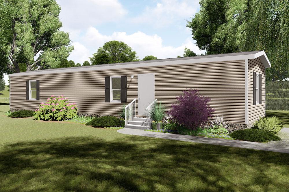 Tru Homes Delight model mobile home rendering