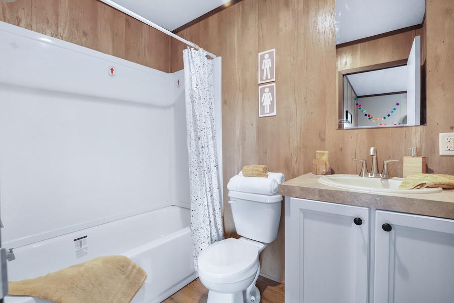 Clayton Bonham Balance Guest Bathroom