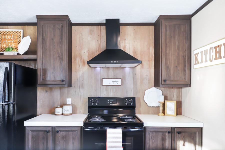 Clayton Bonham Balance Kitchen with Stove Range and Hood