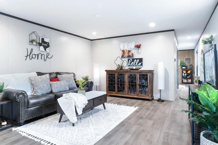 Clayton Bonham Vision Living Room and Hallway
