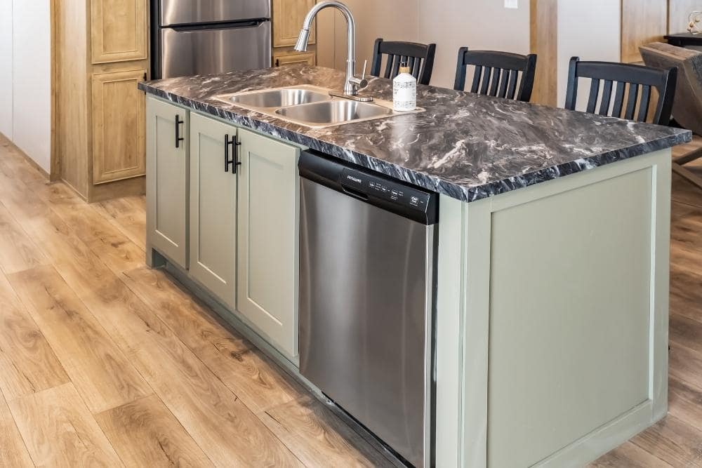 Clayton Epic Double Wide Mobile Home Summit Kitchen Island View 02