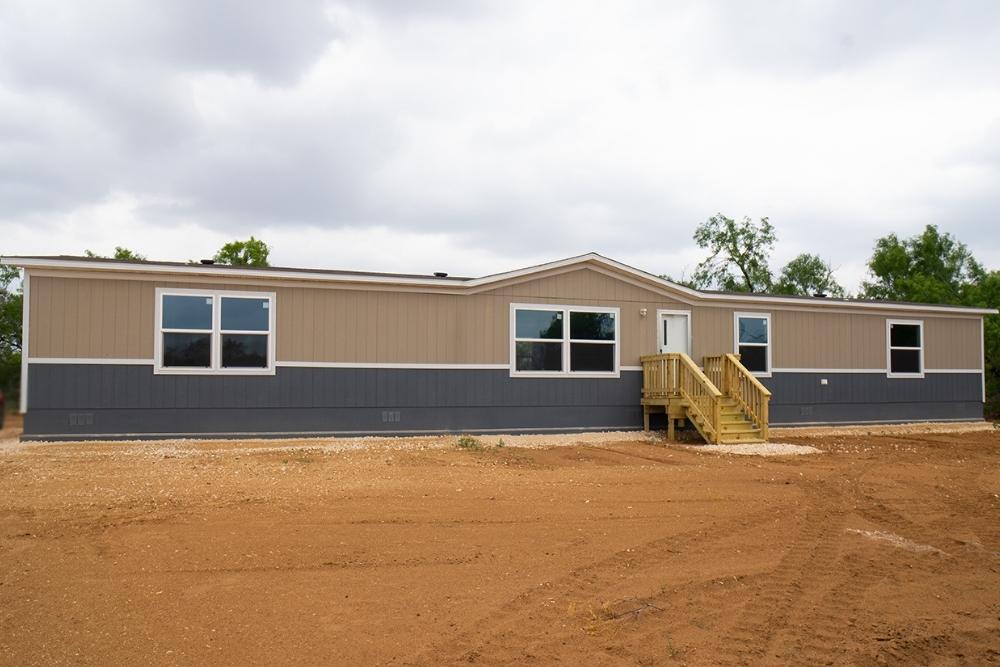 TRU Homes Double Wide Mobile Home Triumph Exterior Front View 01