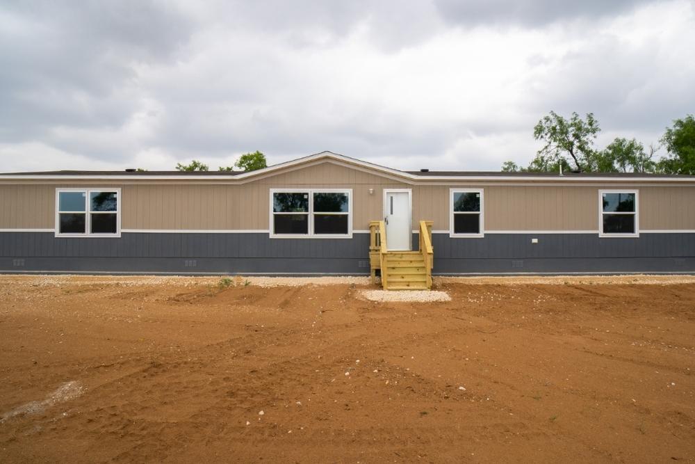 TRU Homes Double Wide Mobile Home Triumph Exterior Front View 05