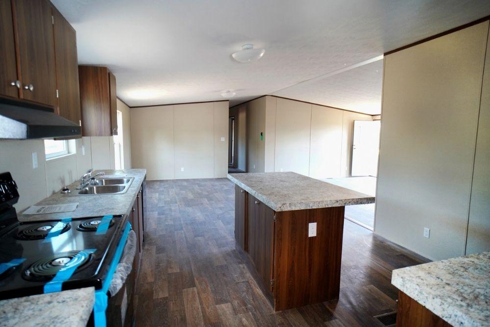 TRU Homes Double Wide Mobile Home Triumph Interior Kitchen View 02