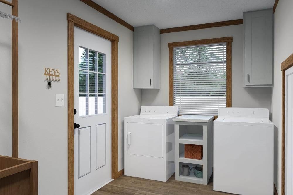 Clayton NXT Double Wide Mobile Home Wilder Utility Room View 01