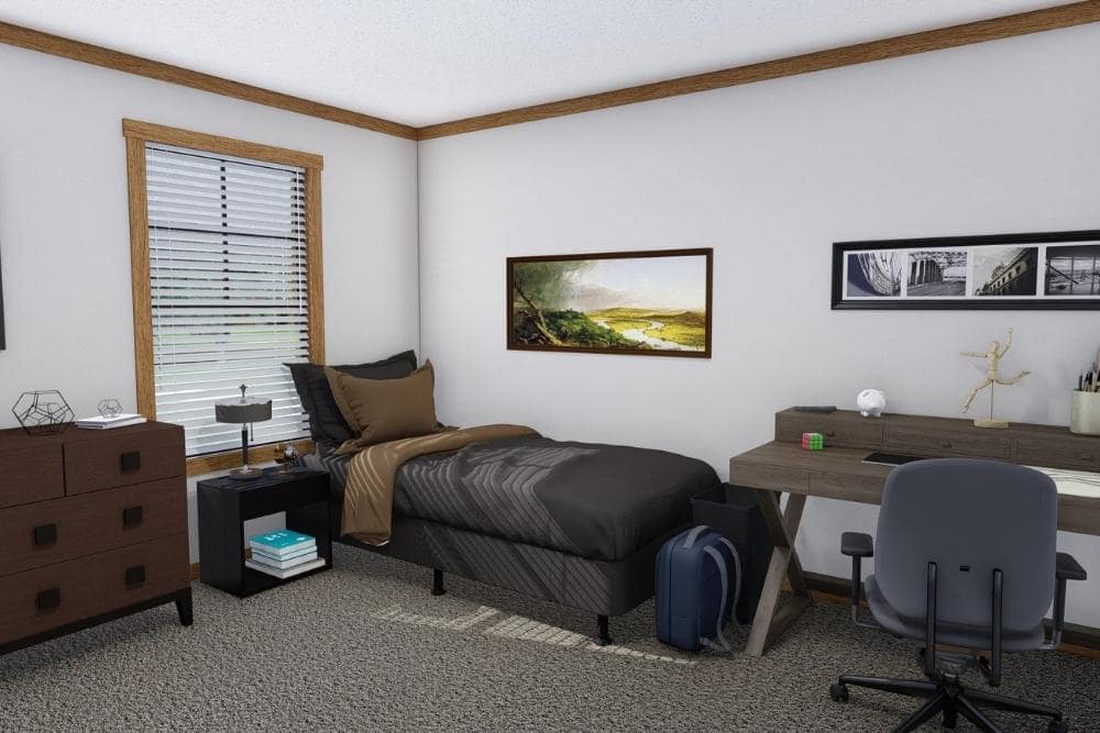 Clayton NXT Double Wide Mobile Home Tinsley Guest Room 01