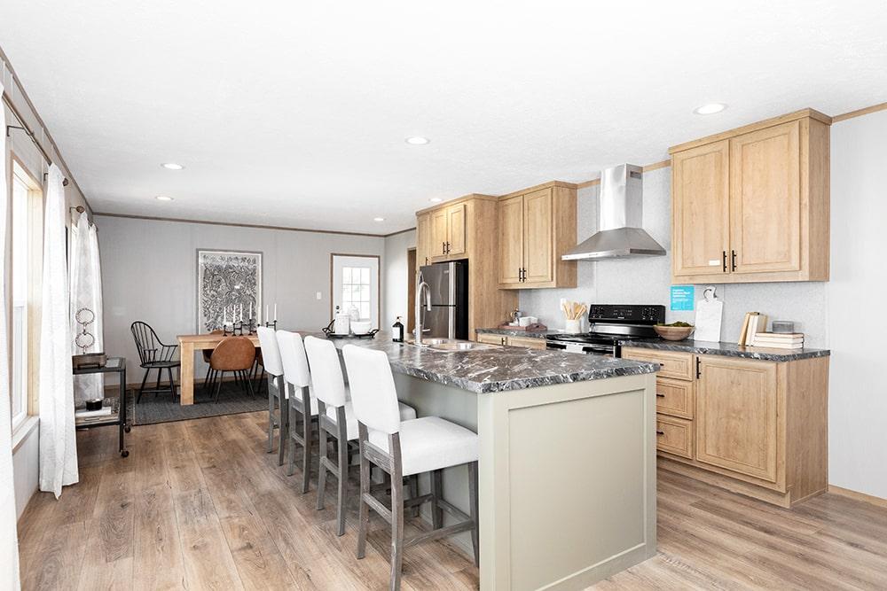 Clayton Epic Safari Kitchen Island and Dining Room