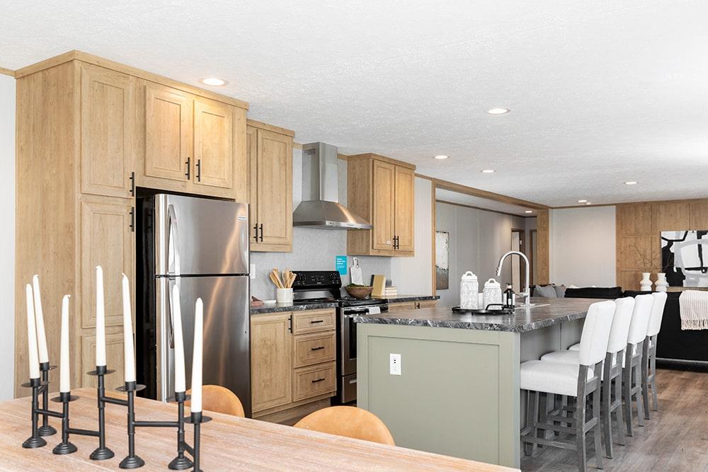 Clayton Epic Safari Kitchen Island and Dining Room