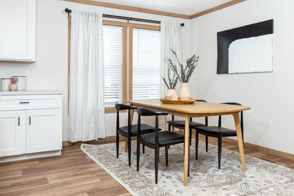 Clayton NXO Double Wide Mobile Home Wilder Dining Room View 02
