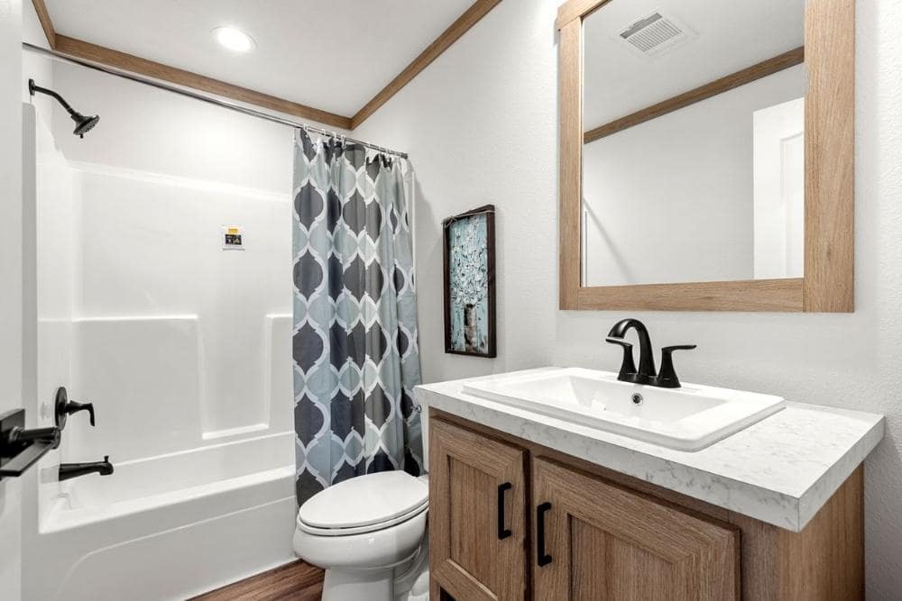 Clayton NXT Double Wide Mobile Home Lizzie Guest Bathroom View 01