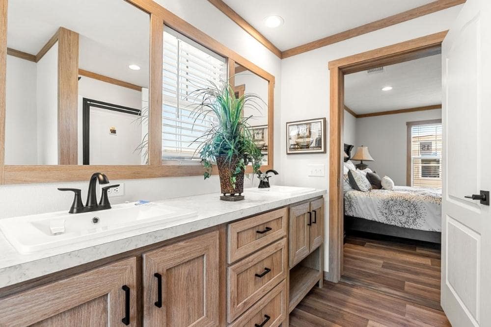 Clayton NXT Double Wide Mobile Home Lizzie Primary Bathroom View 03