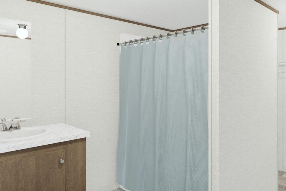 Tru Homes Double Wide Mobile Home Excitement Primary Bathroom View 01