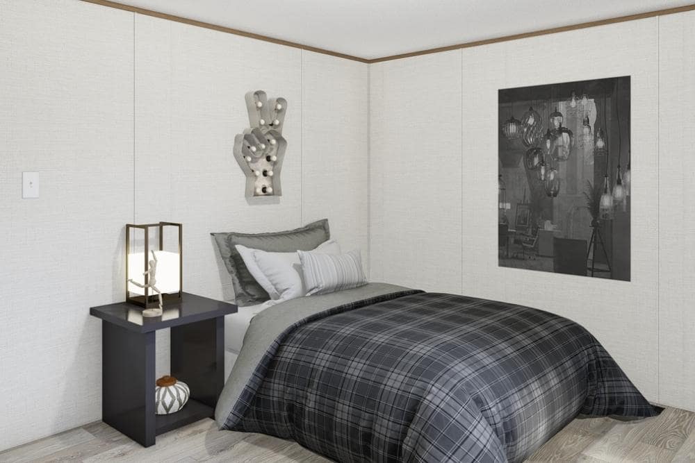 Tru Homes Single Wide Mobile Home Glory Guest Bedroom 02