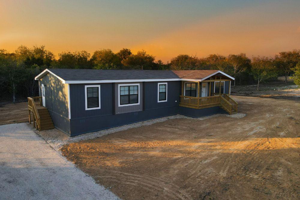 Clayton NXT Double Wide Mobile Home Amelia Exterior Front View 01