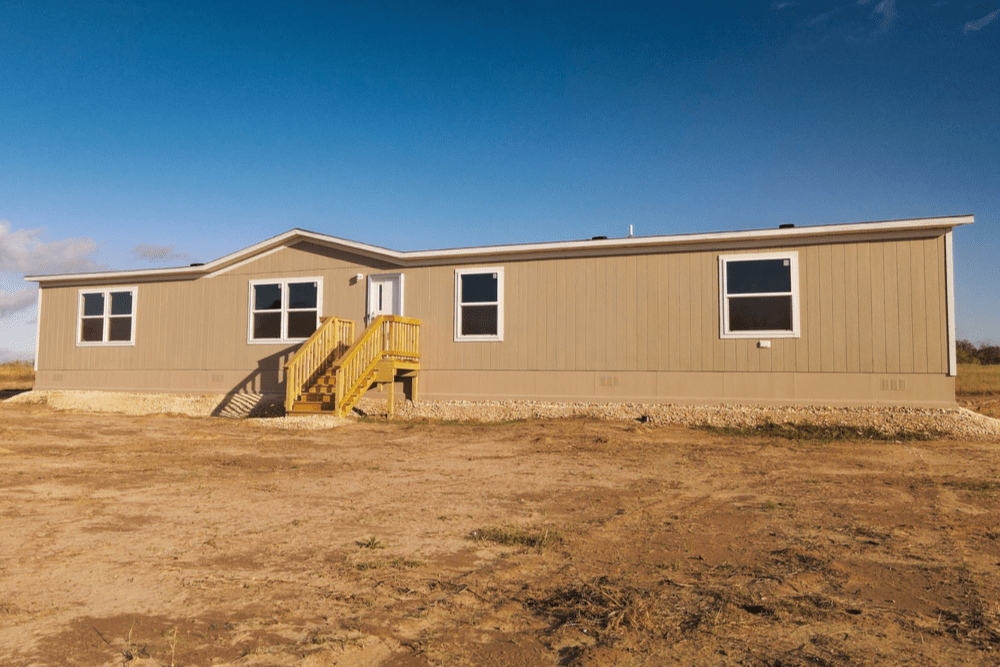 TRU Homes Model Wonder Mobile Home Exterior - 4784 Brown Rd, Poteet, TX