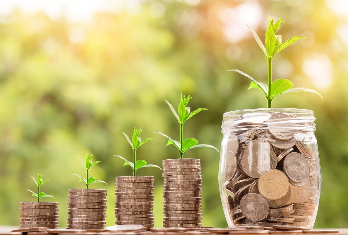 Savings growing over time